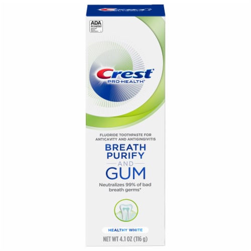 Crest® Gum & Breath Purify Healthy White Toothpaste Perspective: front