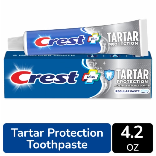 Crest Regular Tartar Protection Toothpaste Perspective: front
