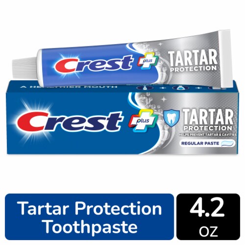 Crest Regular Tartar Protection Toothpaste Perspective: front