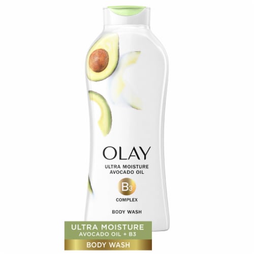 Olay Ultra Moisture Avocado Oil Body Wash Perspective: front