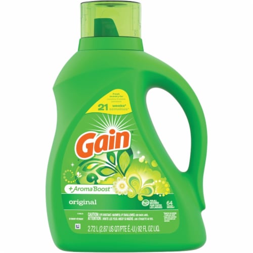 Gain HEC Original Liquid Laundry Detergent Perspective: front