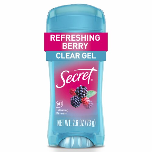 Secret® Refreshing Berry Fresh Clear Gel Antiperspirant and Deodorant 2 Pack Perspective: front