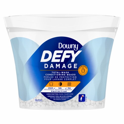 Downy Defy Damage Unscented Scent Boosters Perspective: front