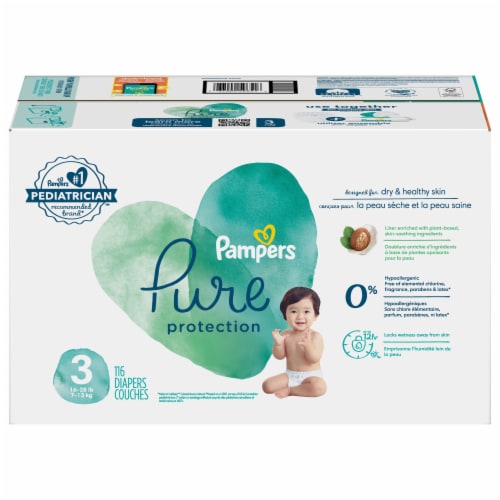 Pampers Couches Baby Dry Extra Large taille 7