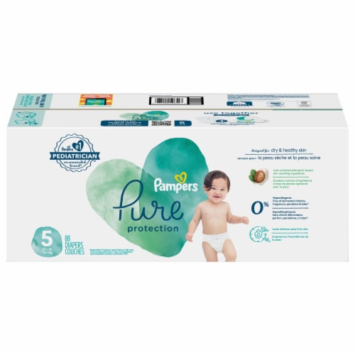 Pampers Pure Protection Size 5 Diapers, 88 ct - Gerbes Super Markets