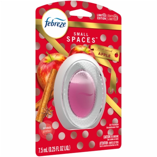 Febreze Small Spaces Fresh Spiced Apple Air Freshener Perspective: front