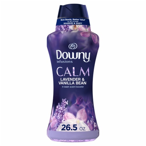 Downy Lavender & Vanilla Bean Infusions In-Wash Scent Booster Beads Perspective: front