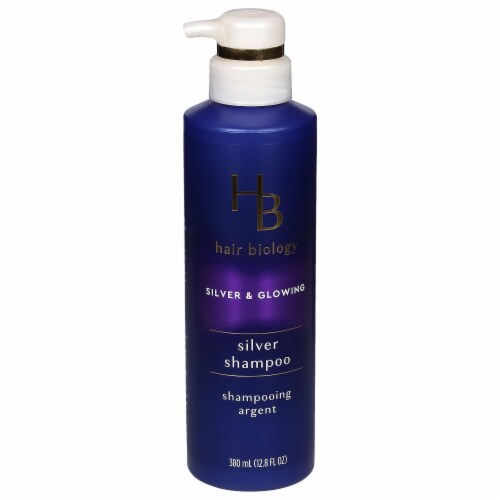 Hair Biology Silver Shampoo Perspective: front