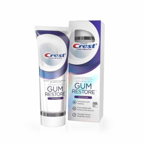 Crest Pro-Health Advanced Gum Restore Toothpaste Perspective: front