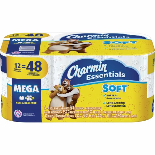 Charmin Tissue,Chrm,Ess Soft,12mr 65703 Perspective: front