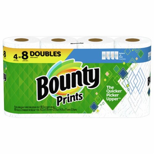 Bounty® Prints Select A Size Paper Towels