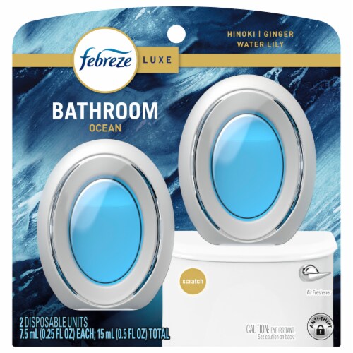 Febreze Small Spaces™ Ocean Car Air Fresheners Perspective: front
