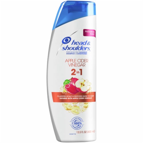 Head & Shoulders Apple Cider Vinegar 2-In-1 Anti-Dandruff Shampoo + Conditioner Perspective: front
