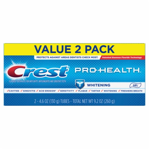 Crest Pro-Health Toothpaste Plus Scope Twin Pack Perspective: front