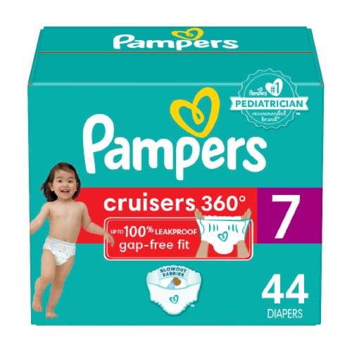 Pampers Cruisers 360 Pull-On Diapers Size 7 (41+ lbs) Perspective: front