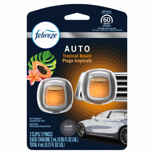 Febreze Auto Tropical Beach Perspective: front