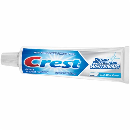 Crest Tartar Protection & Whitening Toothpaste Perspective: front