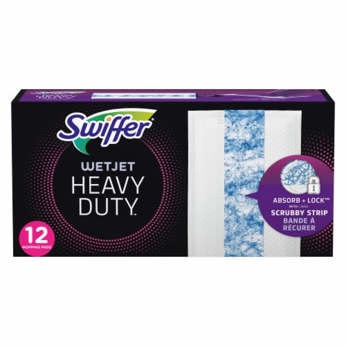 Swiffer WetJet Heavy Duty Mop Refills Perspective: front