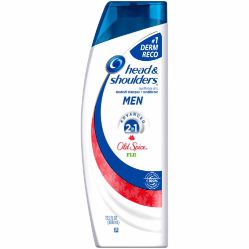 Head & Shoulders Men Old Spice Fiji 2-in-1 Anti-Dandruff Shampoo & Conditioner Perspective: front