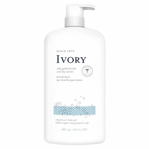 Ivory Body Wash Original Scent Perspective: front
