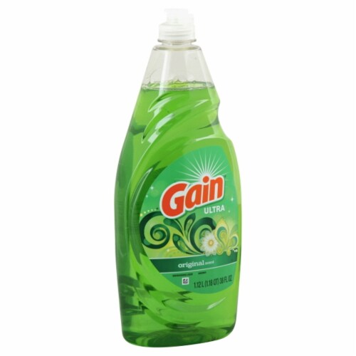 Gain® Original Scent Liquid Dish Soap Perspective: front