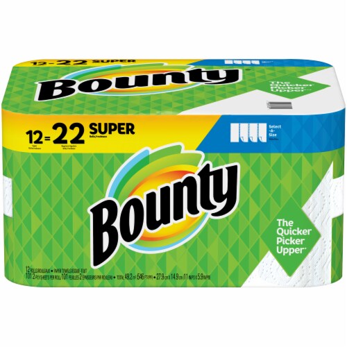 Bounty Select-A-Size Super Roll Paper Towels Perspective: front