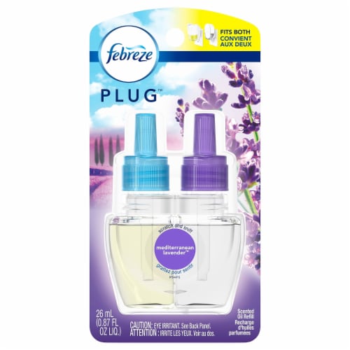 Febreze Mediterranean Lavender Odor-Eliminating Fade Defy PLUG Air