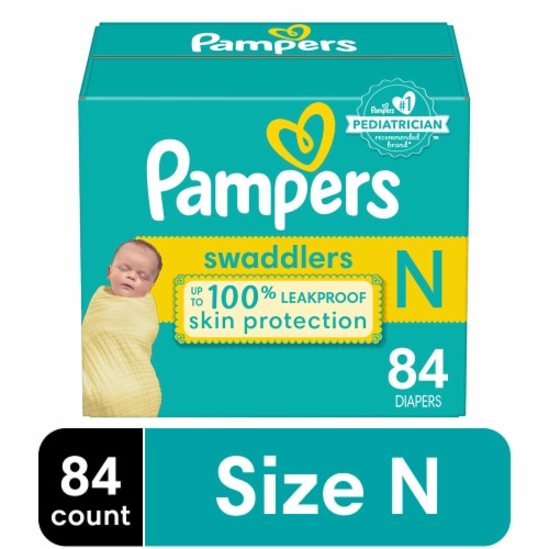 Pampers Swaddlers Newborn Baby Diapers Size 0 (<10 lbs)