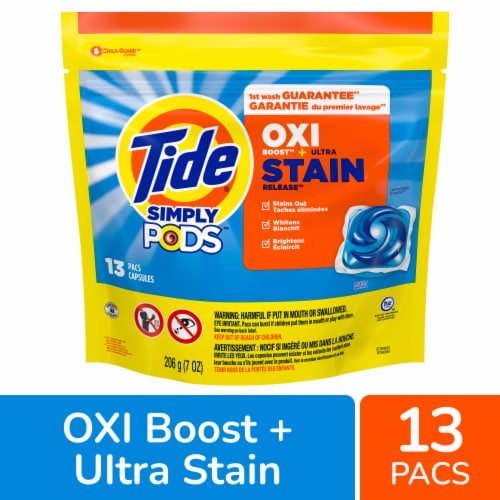 Tide Simply PODS + Oxi Liquid Refreshing Breeze Liquid Laundry Detergent Pacs