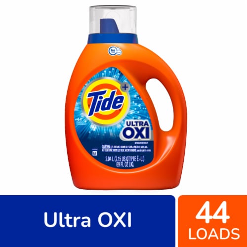 Tide HE Ultra Oxi Liquid Laundry Detergent Perspective: front