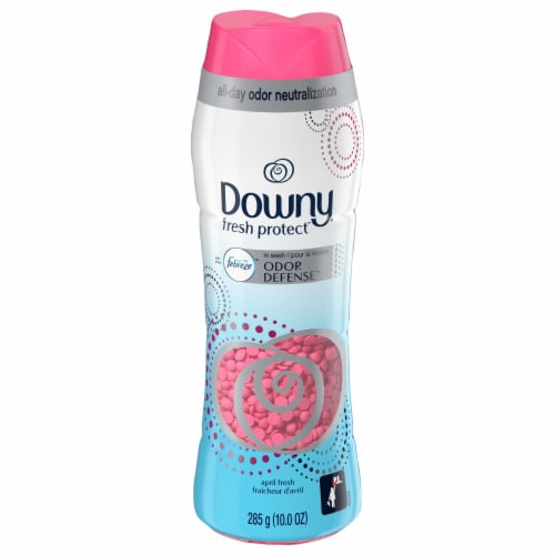 Downy Fresh Protect April Fresh All Day Odor Neutralizer Scent Booster Perspective: front