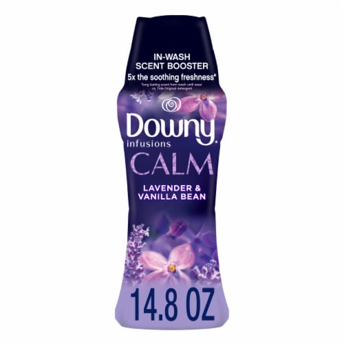 Downy Infusions Lavender and Vanilla Bean In-Wash Scent Booster Beads Perspective: front
