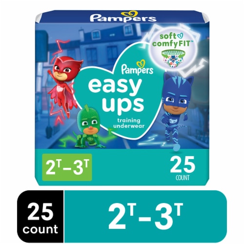 Pampers Easy Ups Boys Training Underwear 2T-3T Perspective: front