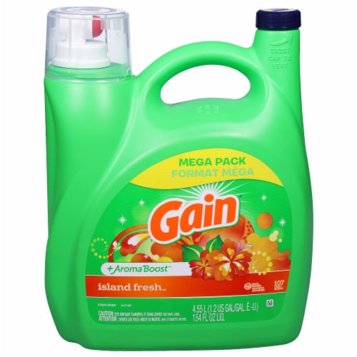 Gain® Island Fresh™ Liquid Laundry Detergent Perspective: front