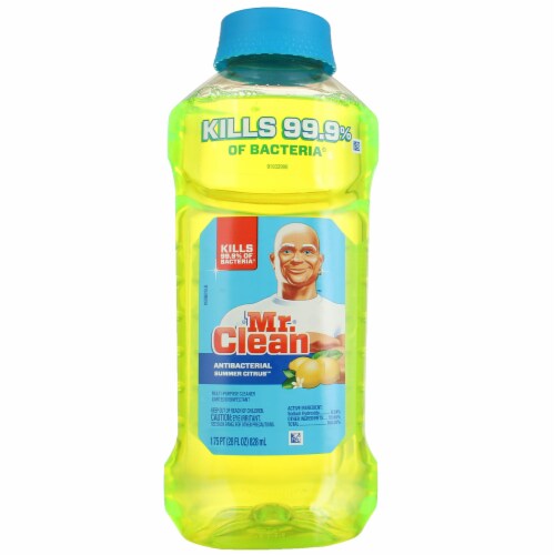Mr. Clean® Summer Citrus Antibacterial Multi-Purpose Cleaner Perspective: front