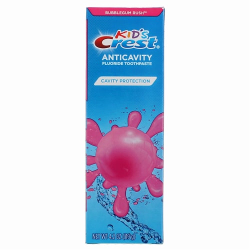 Crest kid s cavity protection bubblegum rush fluoride toothpaste 4 2