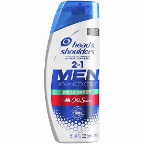 Head & Shoulders Old Spice Advanced Series™ 2 in 1 Men Shampoo and Conditioner Perspective: front