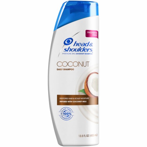 Head & Shoulders Coconut Daily Anti-Dandruff Shampoo Perspective: front