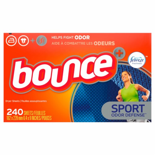 Bounce® Sport Odor Defense Febreze Freshness Dryer Sheets, 240 ct