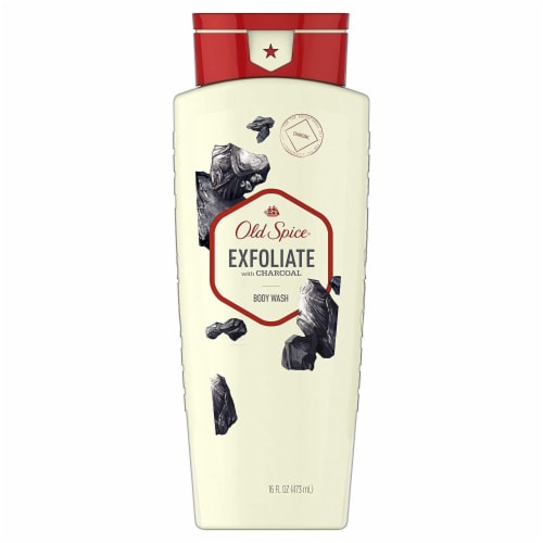 Old Spice® Men Body Wash Fresher Collection Exfoliate with Charcoal Perspective: front
