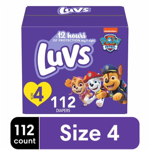 Luvs Baby Diapers Size 4 (22-37 lbs), 112 ct - Fry's Food Stores