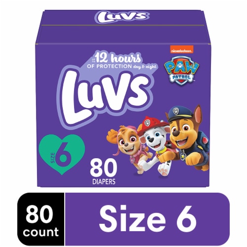 Luvs Baby Diapers Size 6 (35+ lbs), 80 ct - Gerbes Super Markets