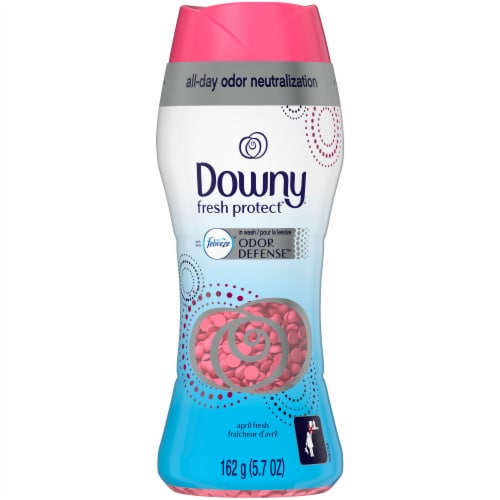 Downy Fresh Protect April Fresh Febreze Odor Defense In Wash Scent Beads Fabric Refreshers Perspective: front