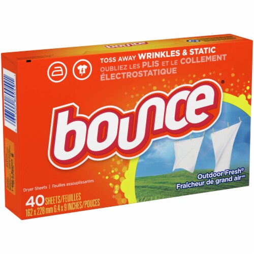 Bounce Outdoor Fresh Fabric Softener Perspective: front
