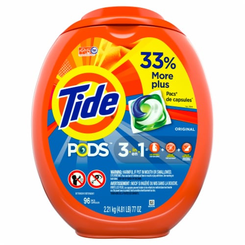 Tide Pods Original Laundry Detergent Pods, 96 fl oz - Kroger