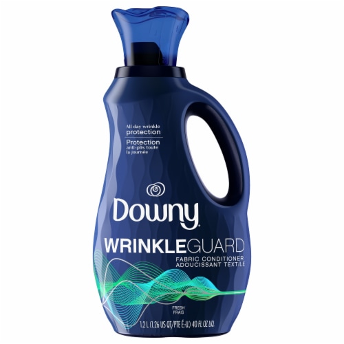 Downy® WrinkleGuard Fresh Liquid Fabric Softener Perspective: front