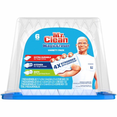 Mr. Clean Magic Eraser, Variety Pack, 6 Pack - 6 pads