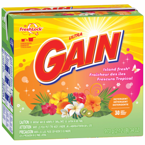 Gain powder laundry detergent 2 12 lbs kroger