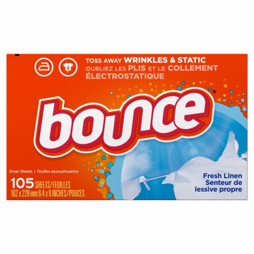 Bounce® Fresh Linen Fabric Softener Perspective: front