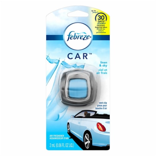 Febreze Car New Car Scent Vent Clip Auto Air Freshener, 0.06 oz - City  Market